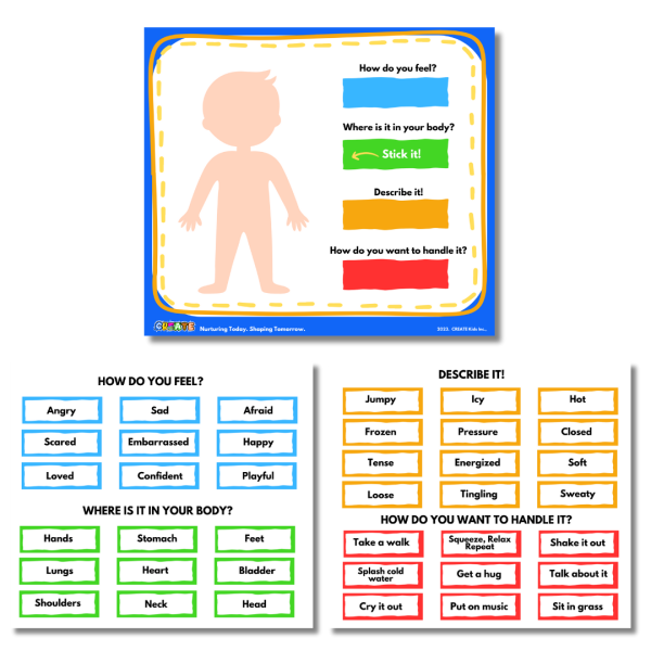 emotional regulation learning tool for toddlers